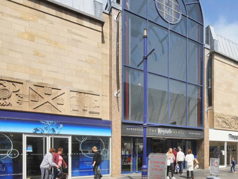 Kingsgate Shopping Centre in Dunfermline